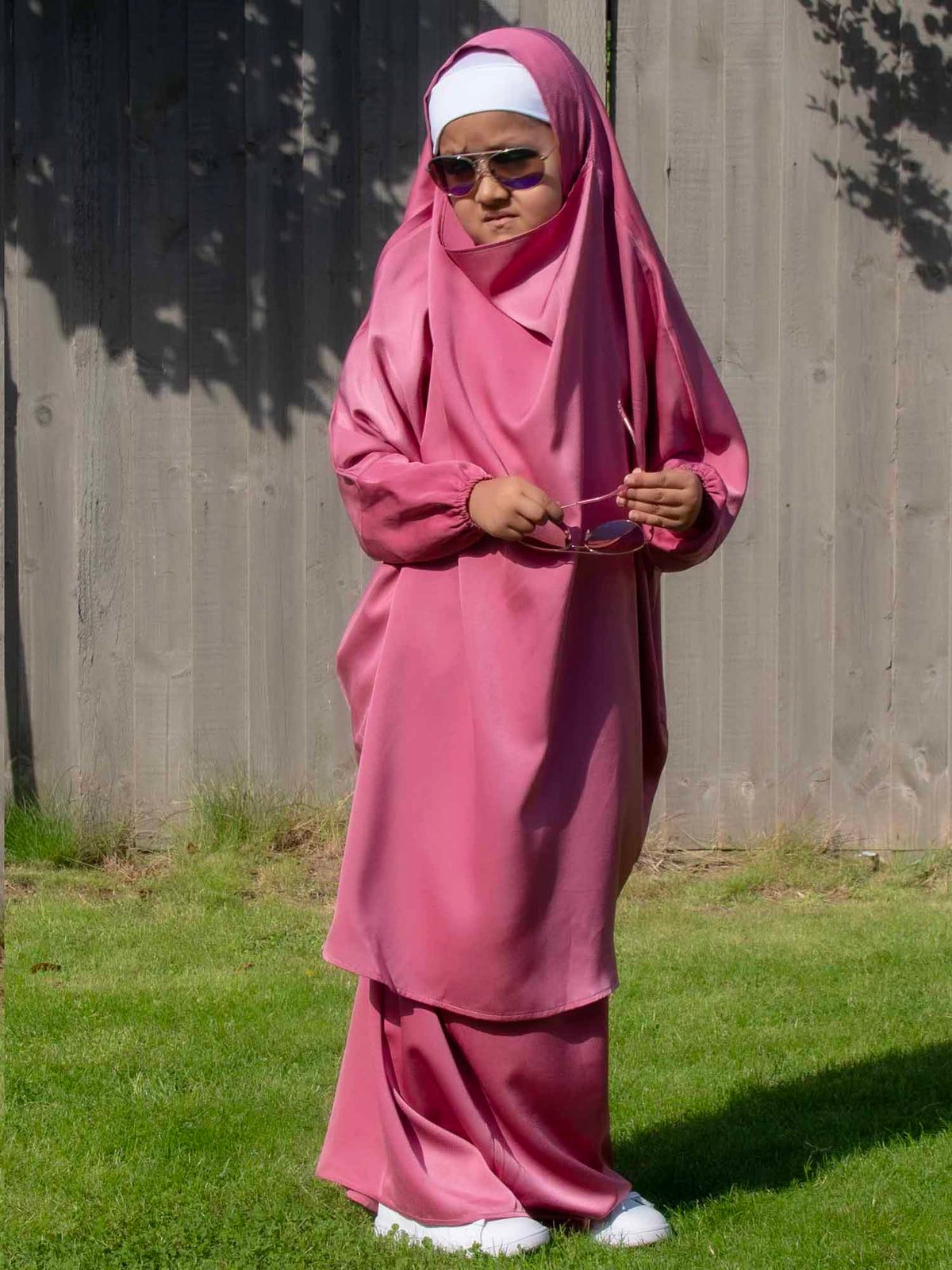 Two-piece Jilbab for Girls in Blossoming Beauty (Age 2 -11) - BubbleGirl
