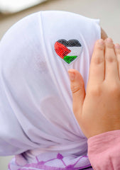 Heart of Palestine Instant Hijab