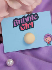 Hijab Magnet Round Buttery Bliss Button - BubbleGirl