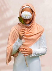 SoftTouch Perfect Fit Hijab in Honey Glow - BubbleGirl