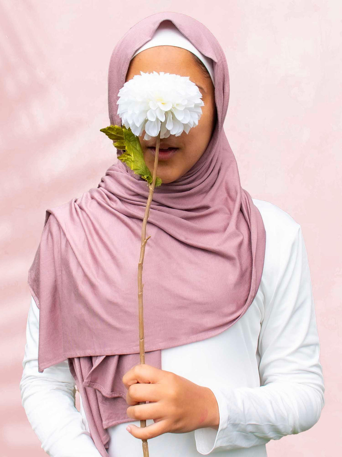 SoftTouch Perfect Fit Hijab in Princess Plum - BubbleGirl