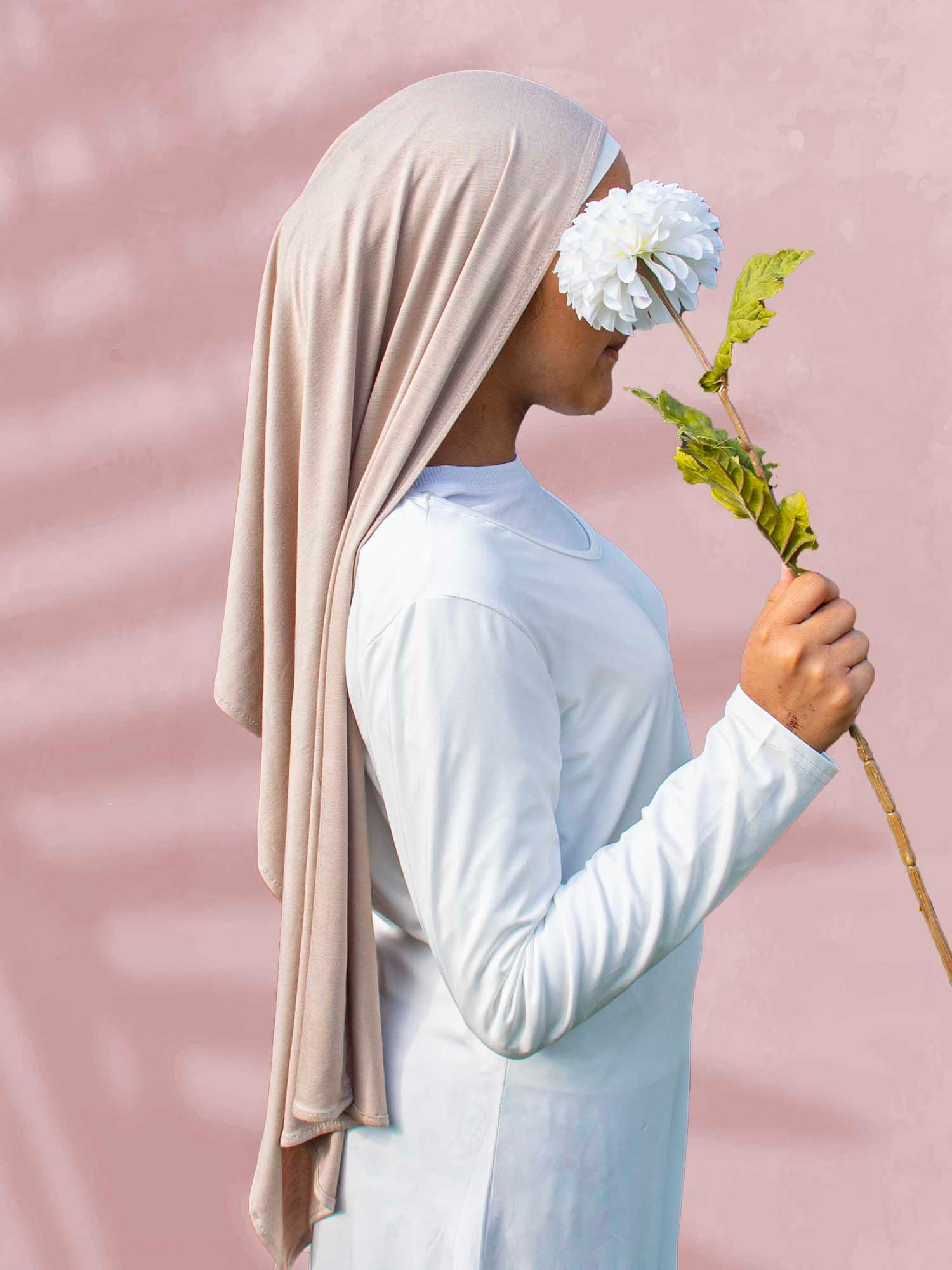 SoftTouch Perfect Fit Hijab in Sahara Breeze - BubbleGirl