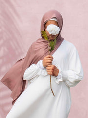 SoftTouch Perfect Fit Hijab in Cinnamon Swirl - BubbleGirl