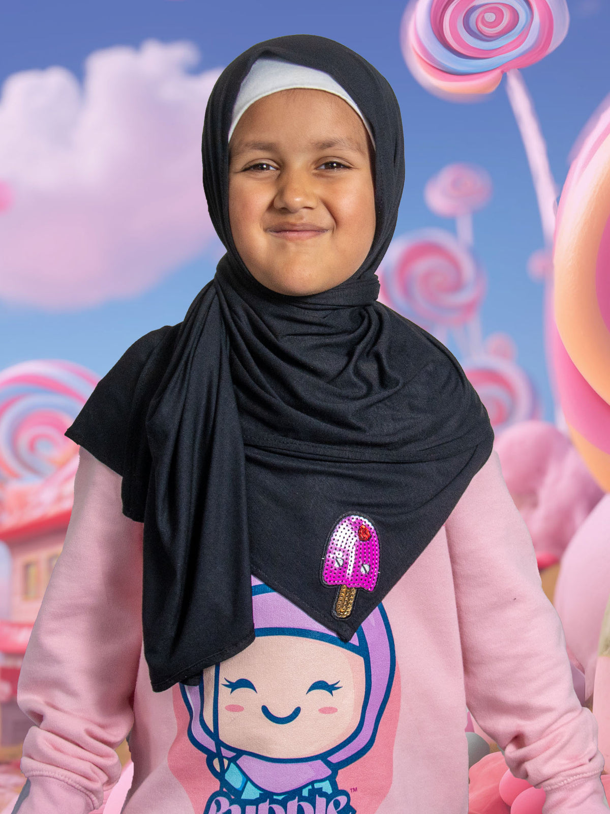 Popsicle Party Girls Hijab - BubbleGirl