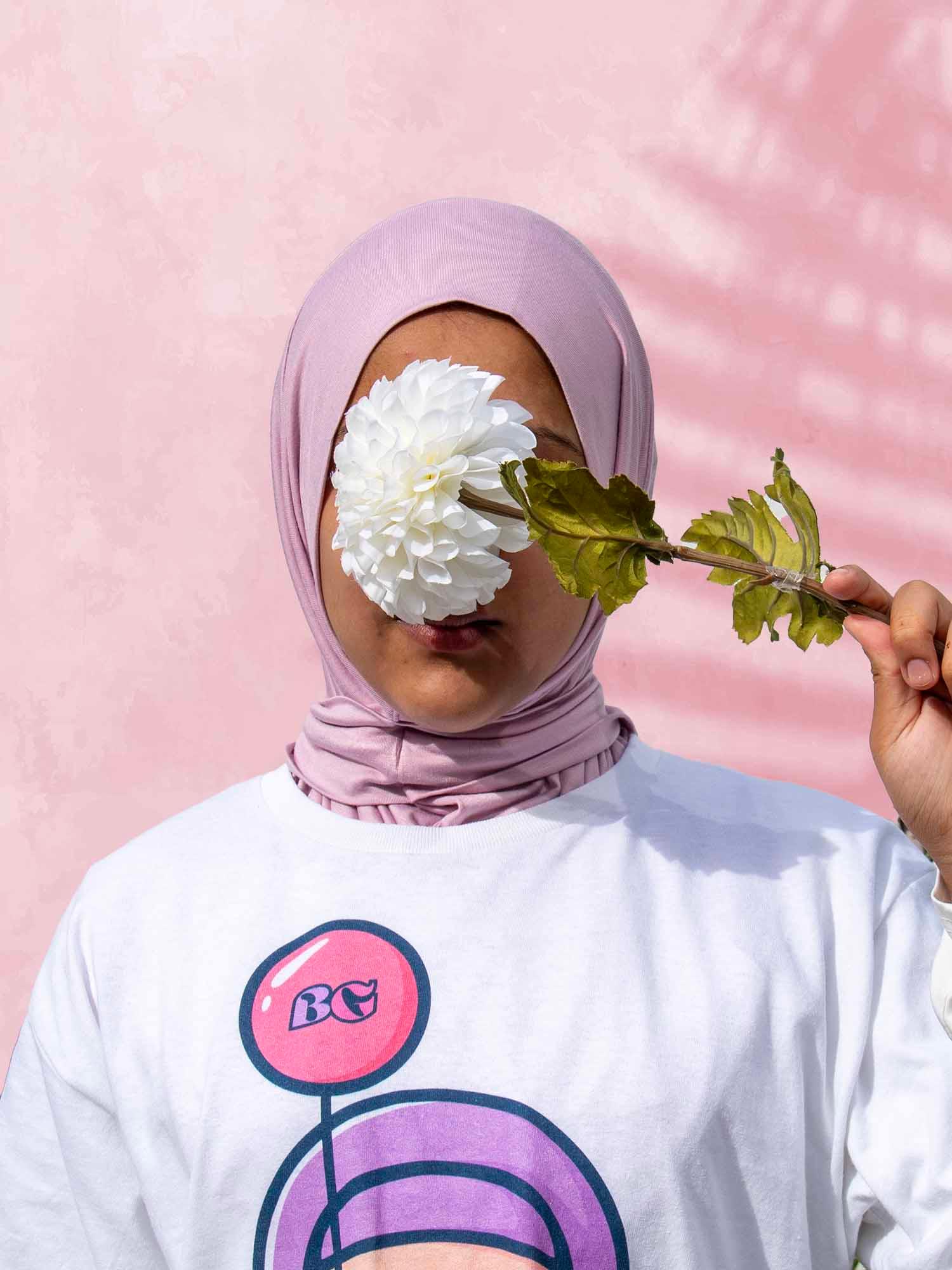 FitWrap Hijab Instant Blush Blossom - BubbleGirl