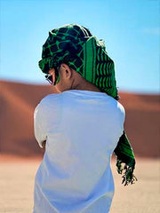 Green for Falastin Keffiyeh