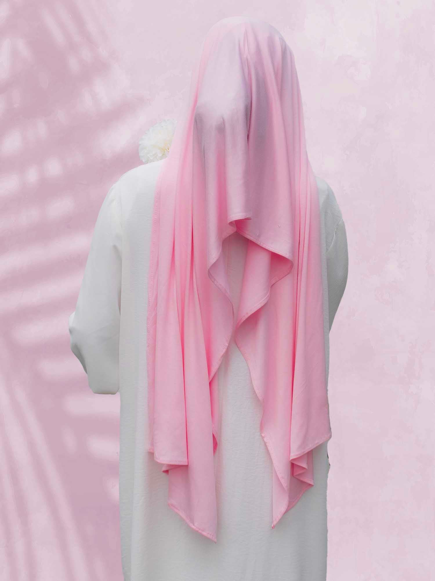 Rapunzel Hijab Style Set in Bubble Gum Pink - BubbleGirl