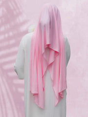 SoftTouch Perfect Fit Hijab in Bubble Gum Pink - BubbleGirl