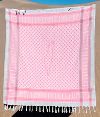 Pink Keffiyeh Scarf by Bubble Girl